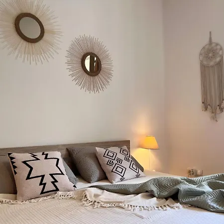 شقة Cozy Bohemian 2 Mins From The Beach